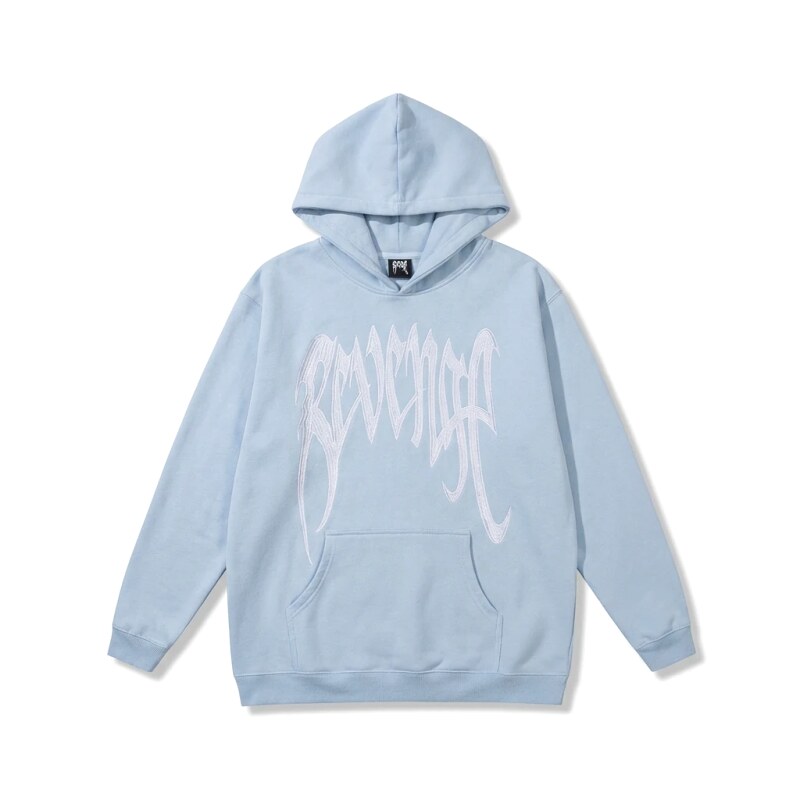 Revenge trendy and cool style light blue sweatshirt