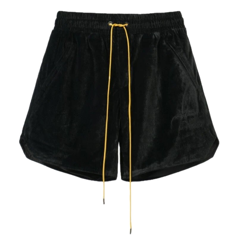 RHUDE black casual shorts
