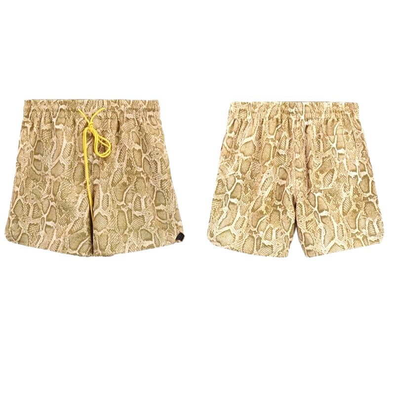 RHUDE Snake Print Casual Shorts
