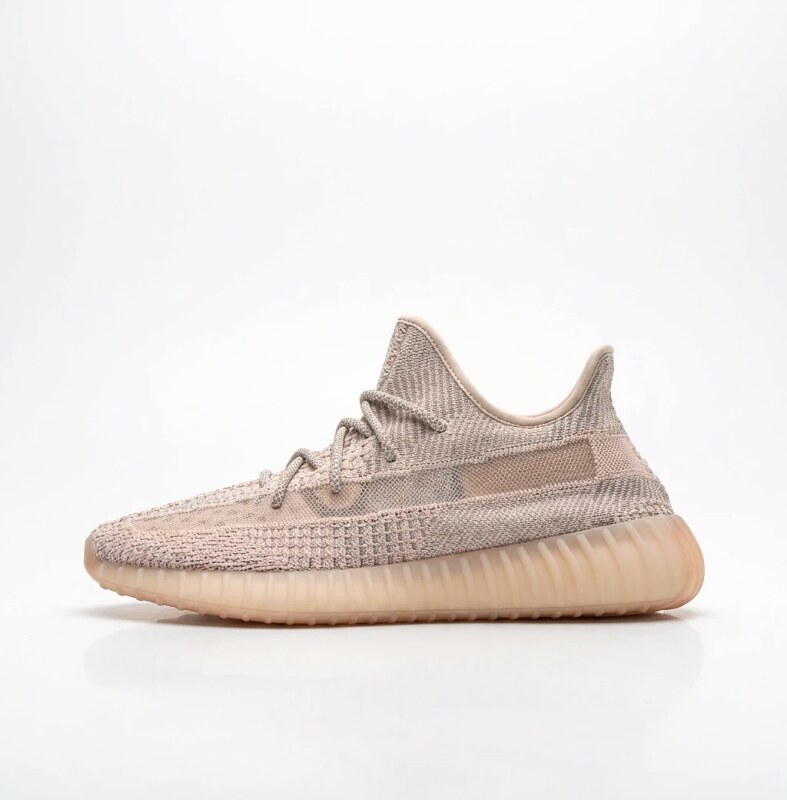 Simple-style gray Yeezy 350 shoes