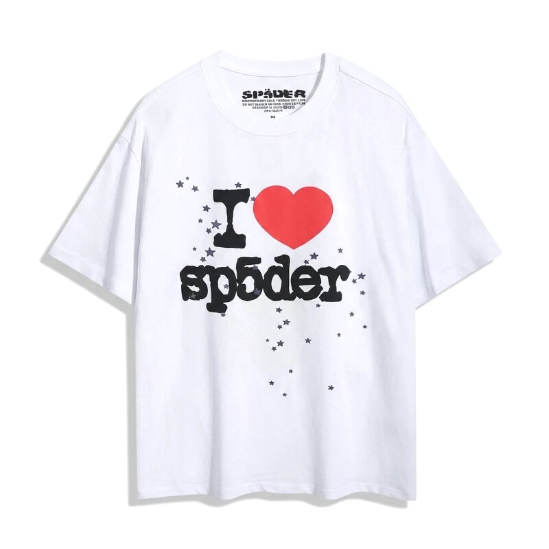 Sp5der Love Star Style White T-shirt