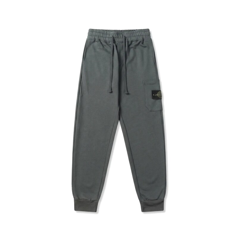 Stone Island workwear style dark grey sweatpants