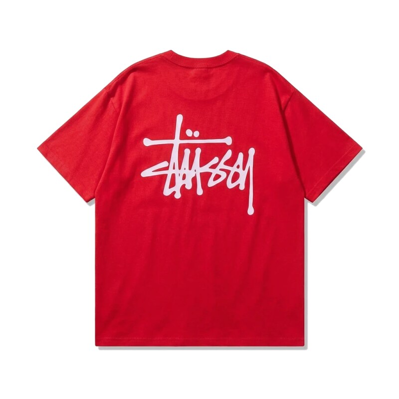 Stussy basic red T-shirt