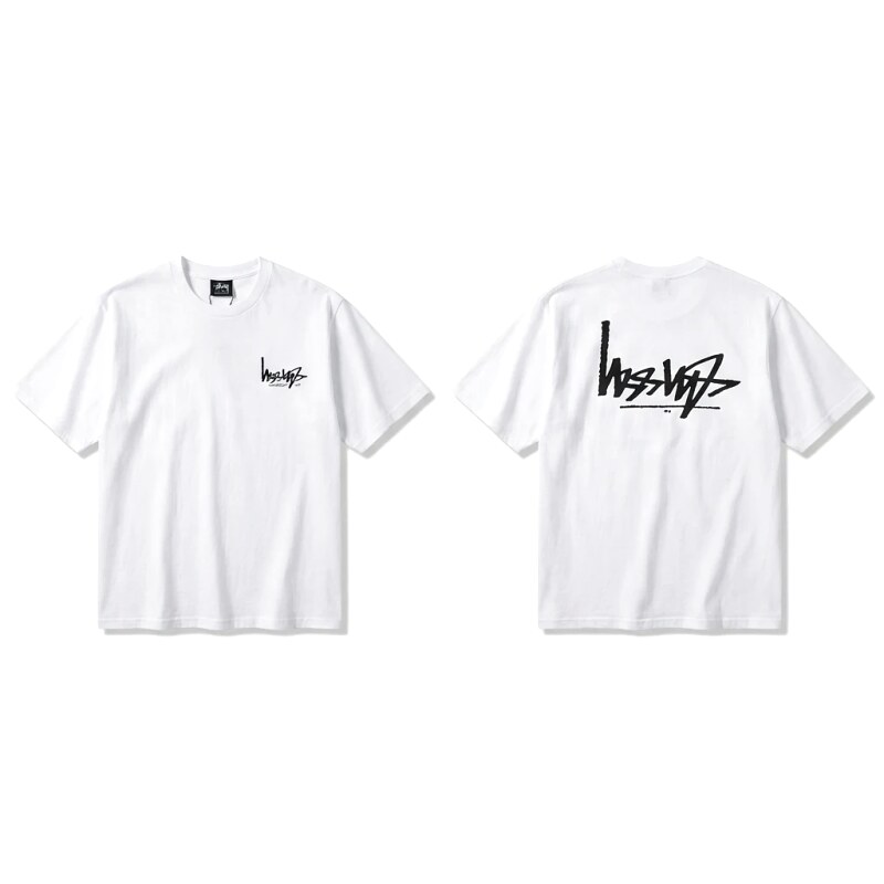 Stussy basic simple white T-shirt