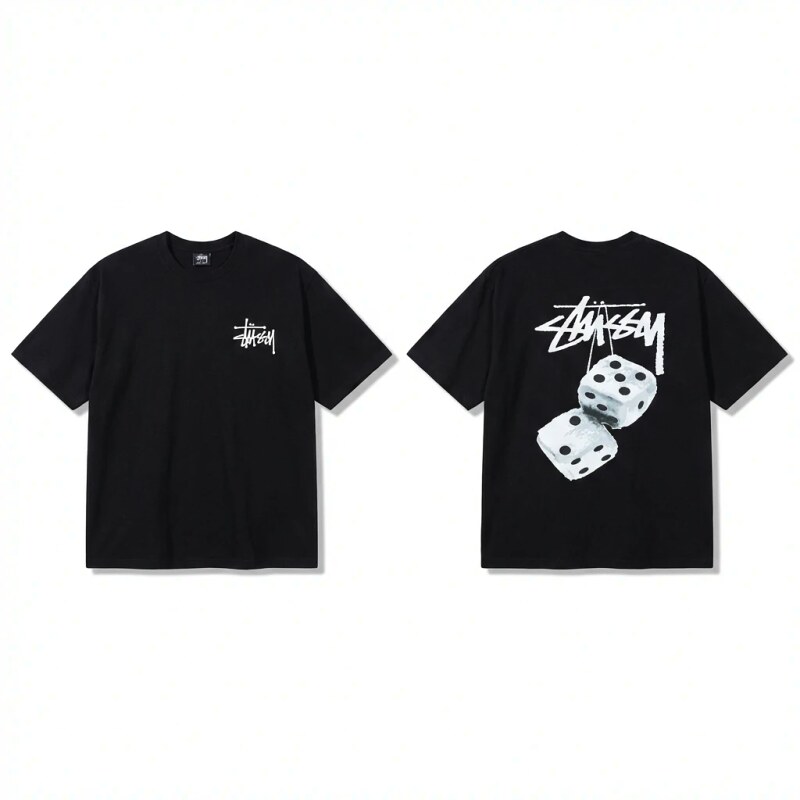 Stussy Dice Style Black T-shirt