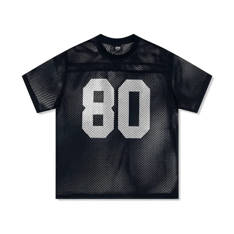 Stussy Digital 80 Sporty Style Black T-shirt