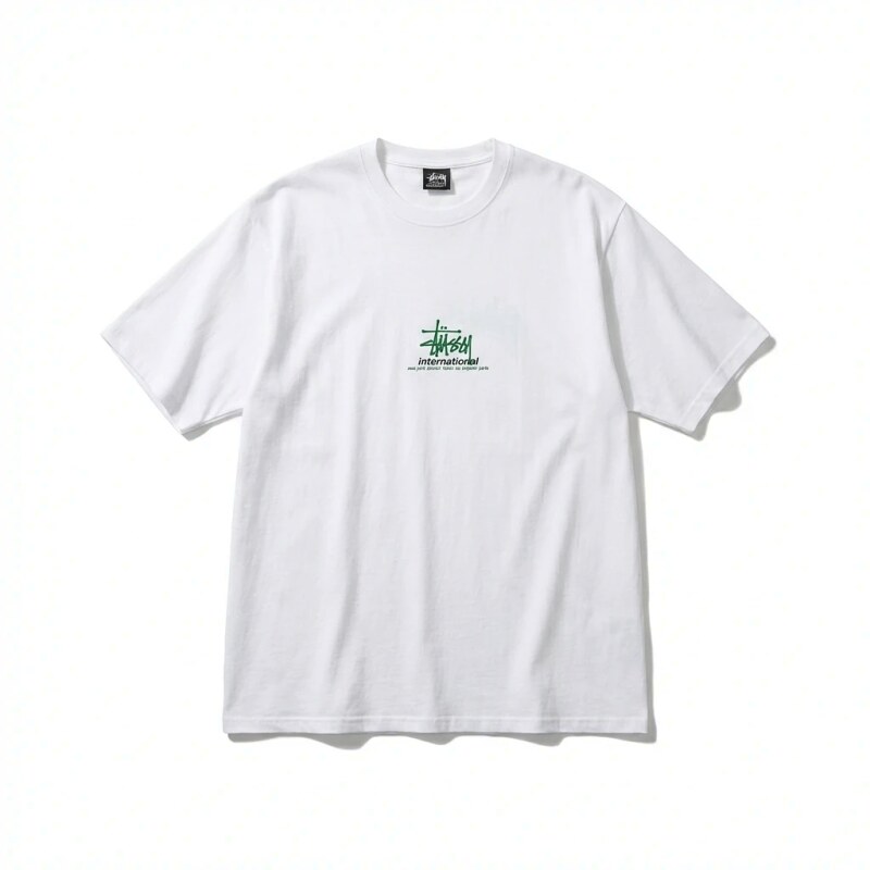 Stussy International Series Simple White T-shirt
