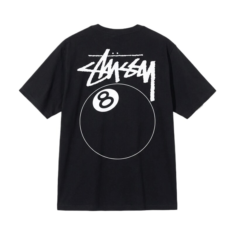 Stussy No. 8 Ball Style Black T-shirt