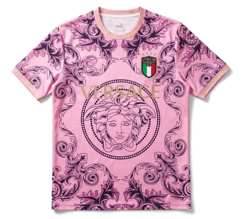 Stussy pink printed short-sleeved shirt