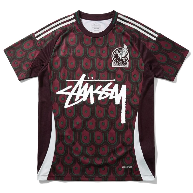 Stussy - printed sporty short - sleeved shirt