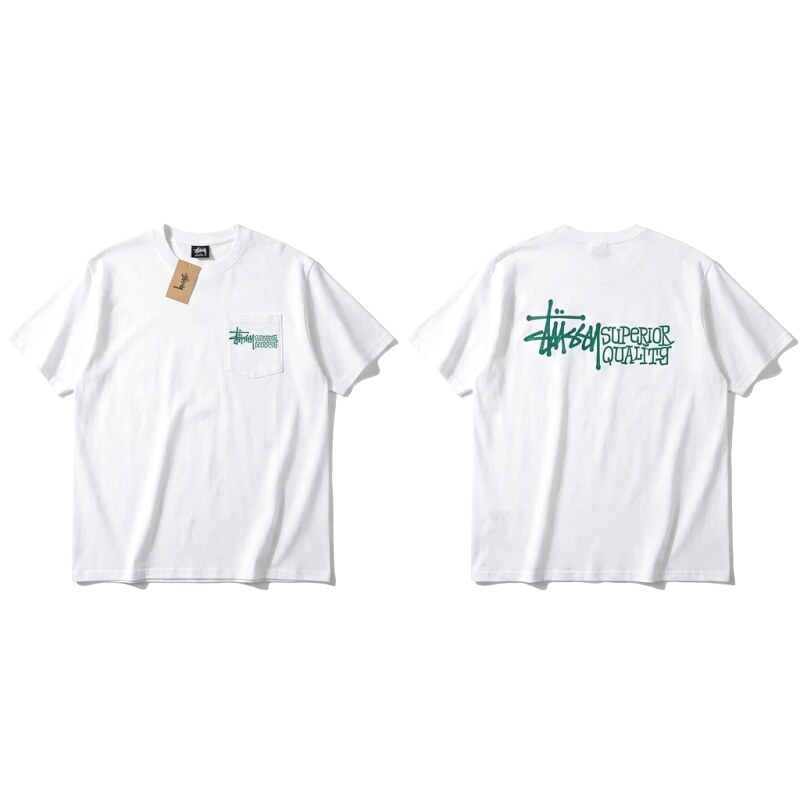 Stussy simple white T-shirt