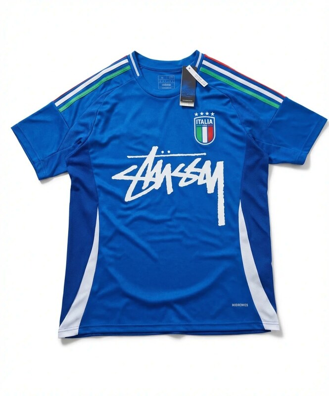 Stussy sporty blue T-shirt