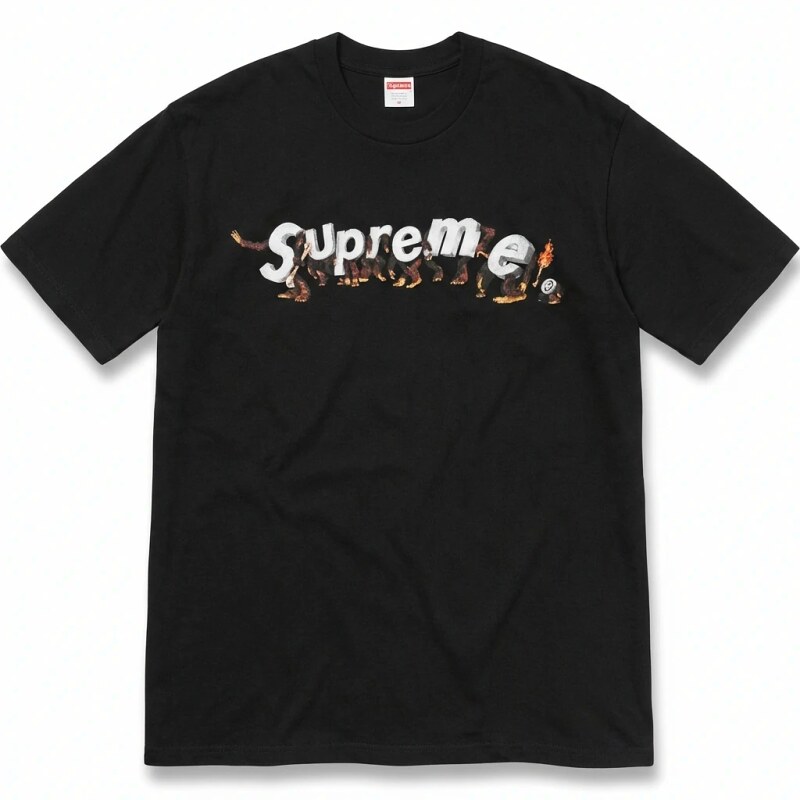 Supreme Ape Series Black T-shirt