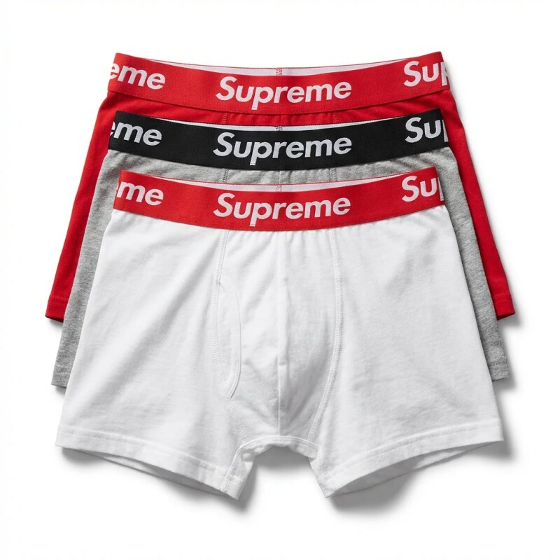 Supreme basic red-label underwear