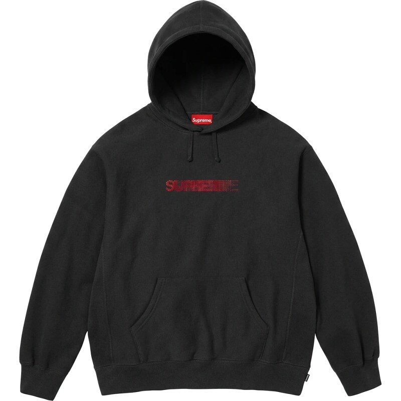 Supreme basic simple black sweatshirt