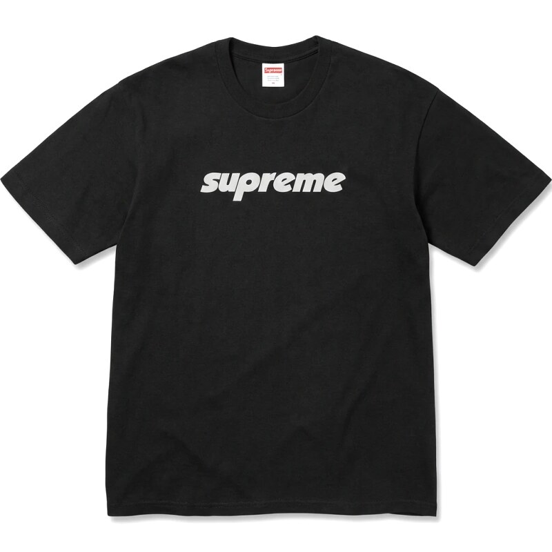 Supreme basic simple black T-shirt