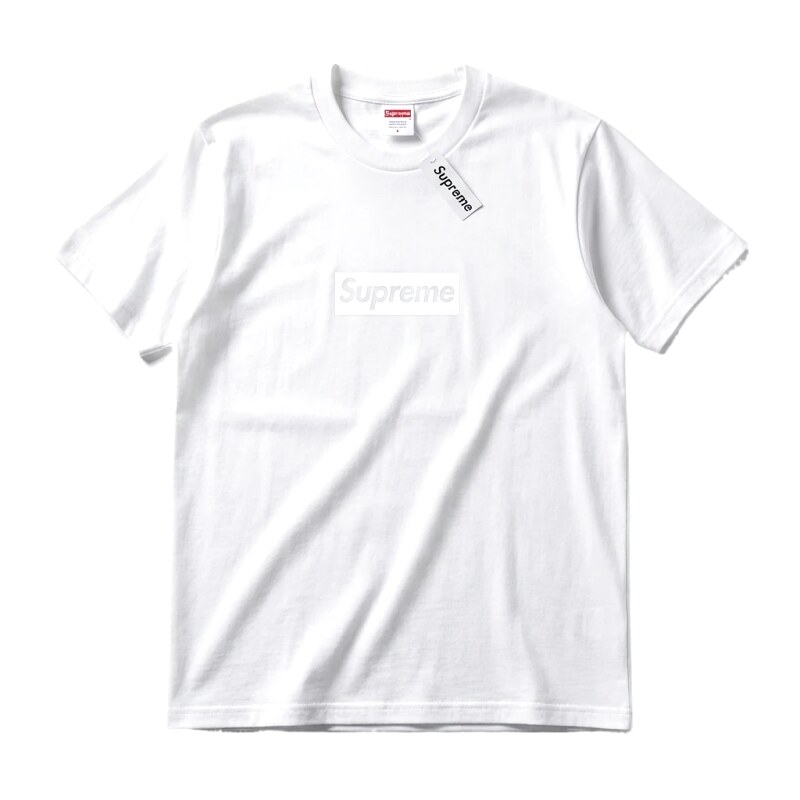 Supreme basic simple white T-shirt