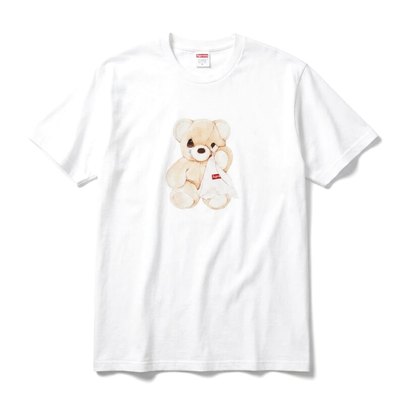 Supreme Bear Trend Brand White T-shirt