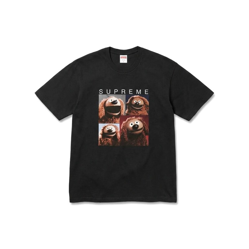 Supreme Cartoon Fun Black T-shirt