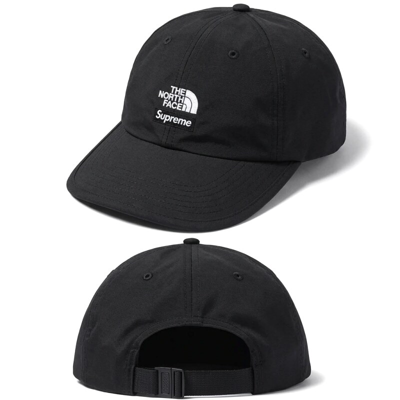 Supreme Co-branded Black Baseball Cap