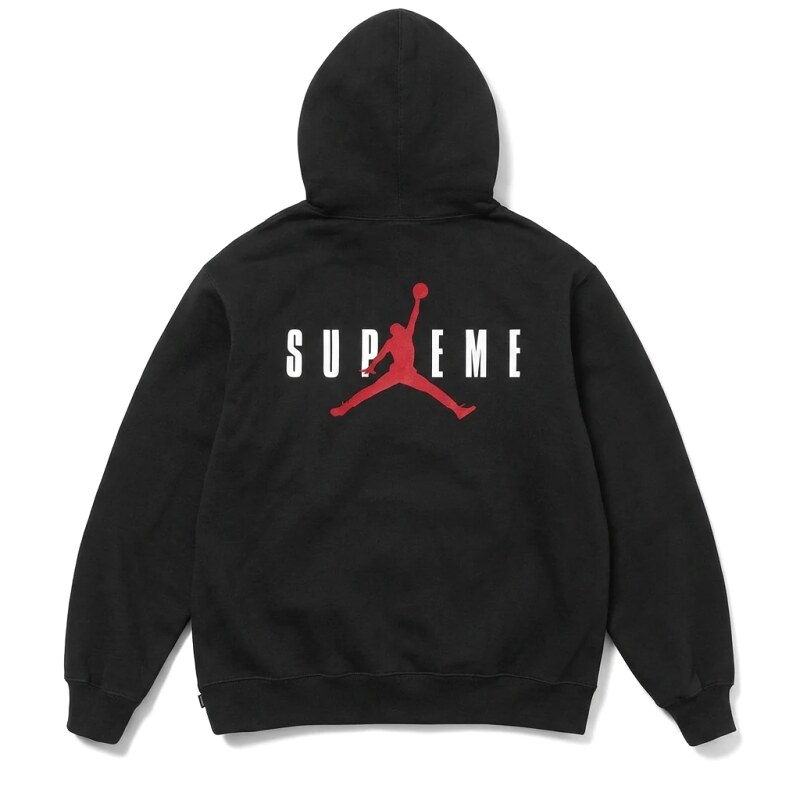 Supreme Co-branded Black Hoodie