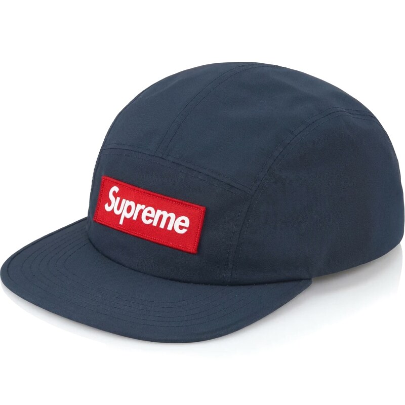 Supreme minimalist style dark blue hat