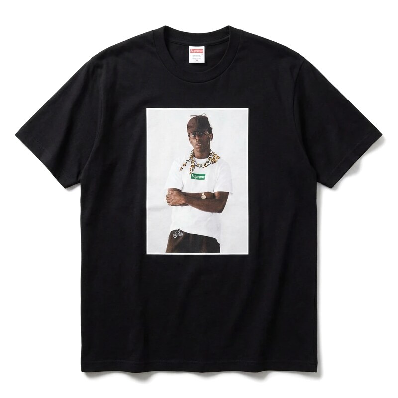 Supreme Portrait Style Black T-shirt