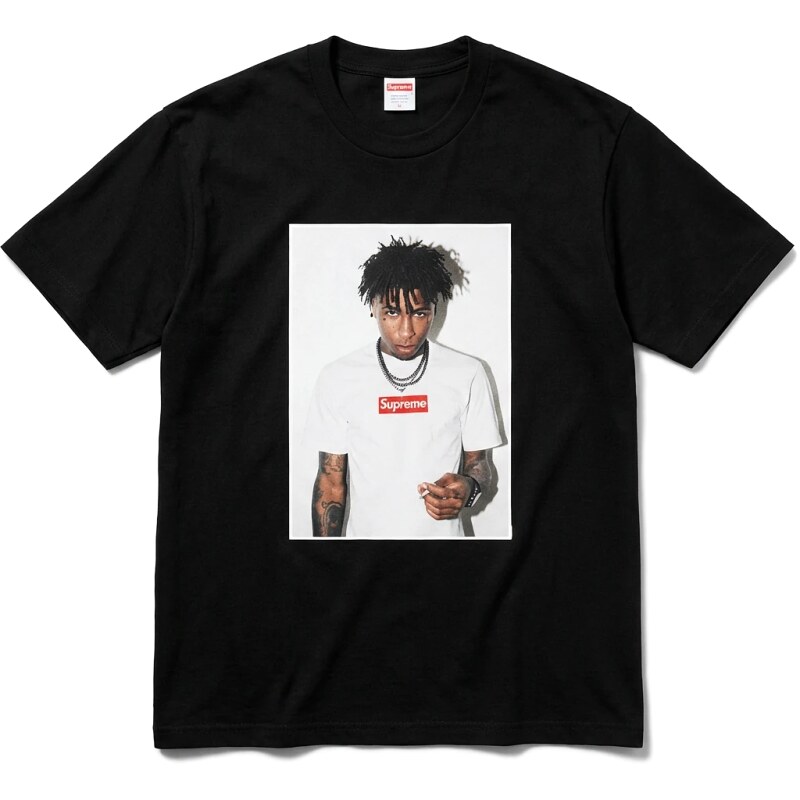 Supreme Portrait Style Black T-shirt