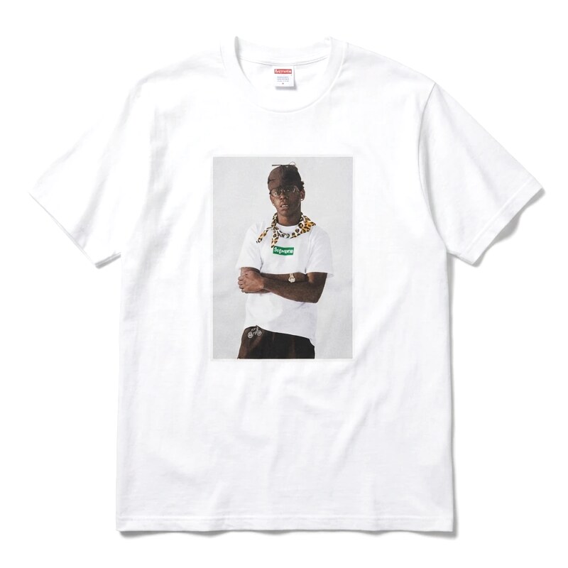Supreme Portrait Style White T-shirt