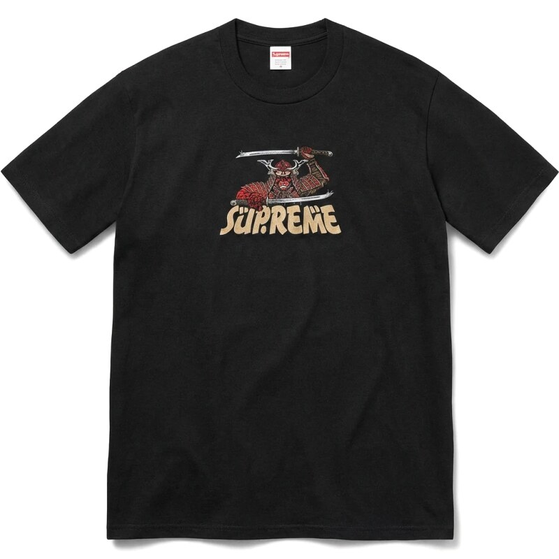 Supreme Samurai-style Black T-shirt