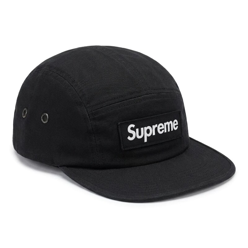 Supreme Simple Black Baseball Cap
