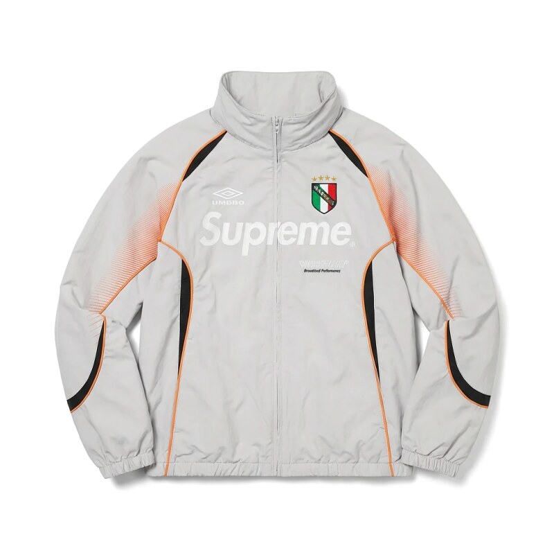 Supreme sporty light gray jacket