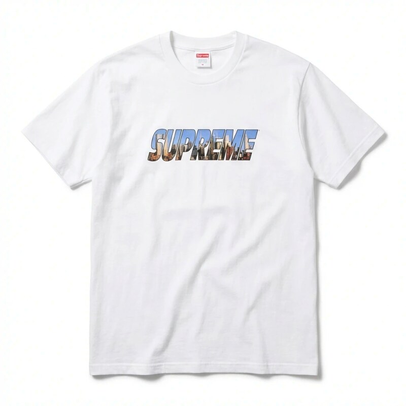 Supreme Urban Style White T-shirt