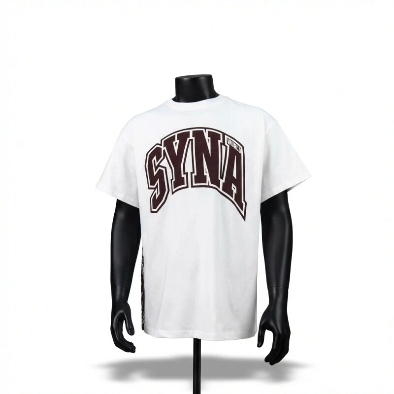 SynaWorld Alphabet Trend White T-shirt