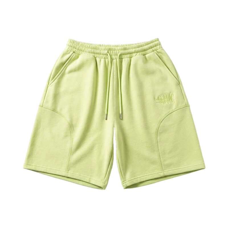 SynaWorld casual light green shorts