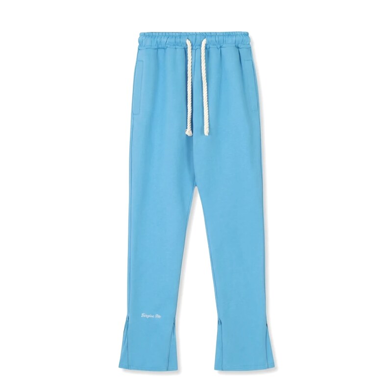 SynaWorld casual style blue sweatpants
