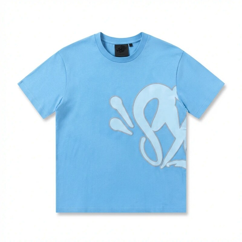 SynaWorld Graffiti Style Blue T-shirt