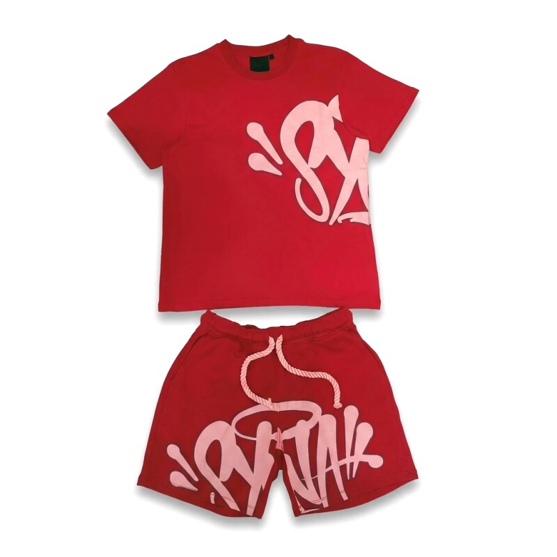SynaWorld Graffiti-style Red Suit