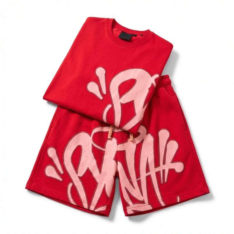 SynaWorld Graffiti-style Red Suit