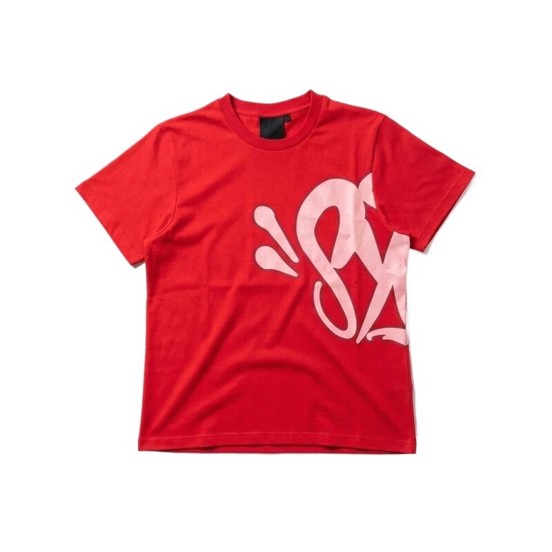 SynaWorld Graffiti-style Red T-shirt