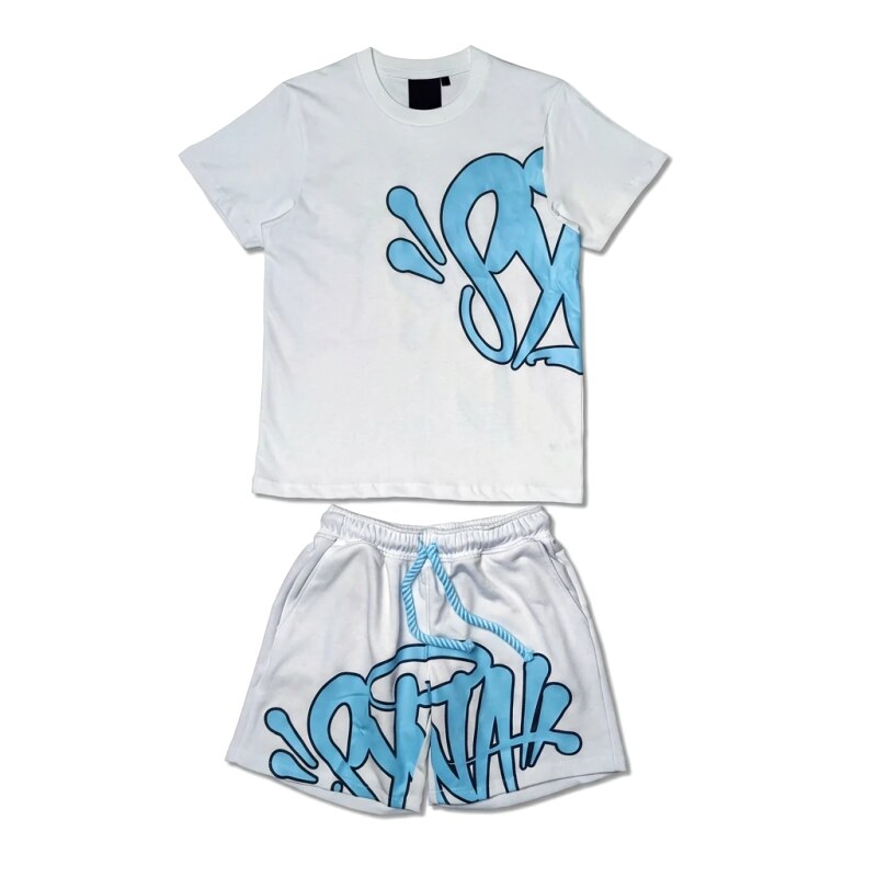 SynaWorld Graffiti-style White T-shirt
