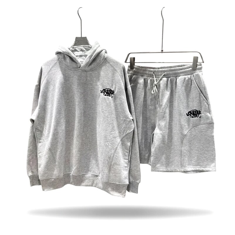 SynaWorld Gray Casual Suit