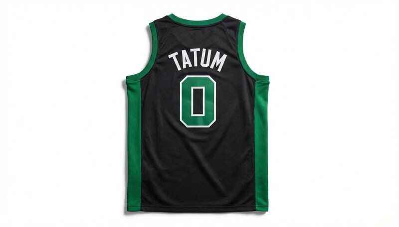 Tatum series black-green basketball uniforms