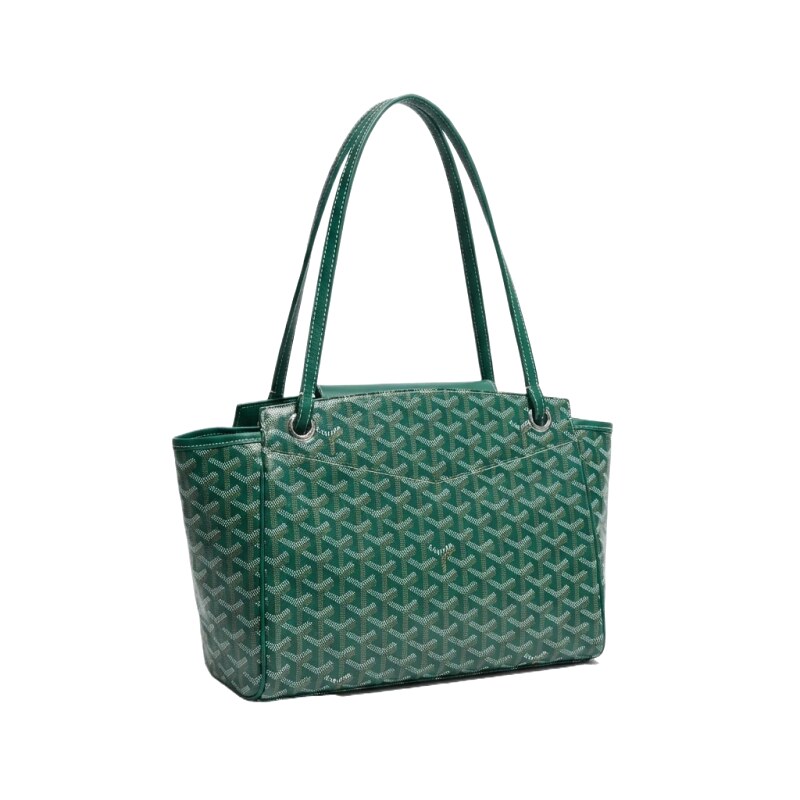 The classic retro green handbag of GOYARD