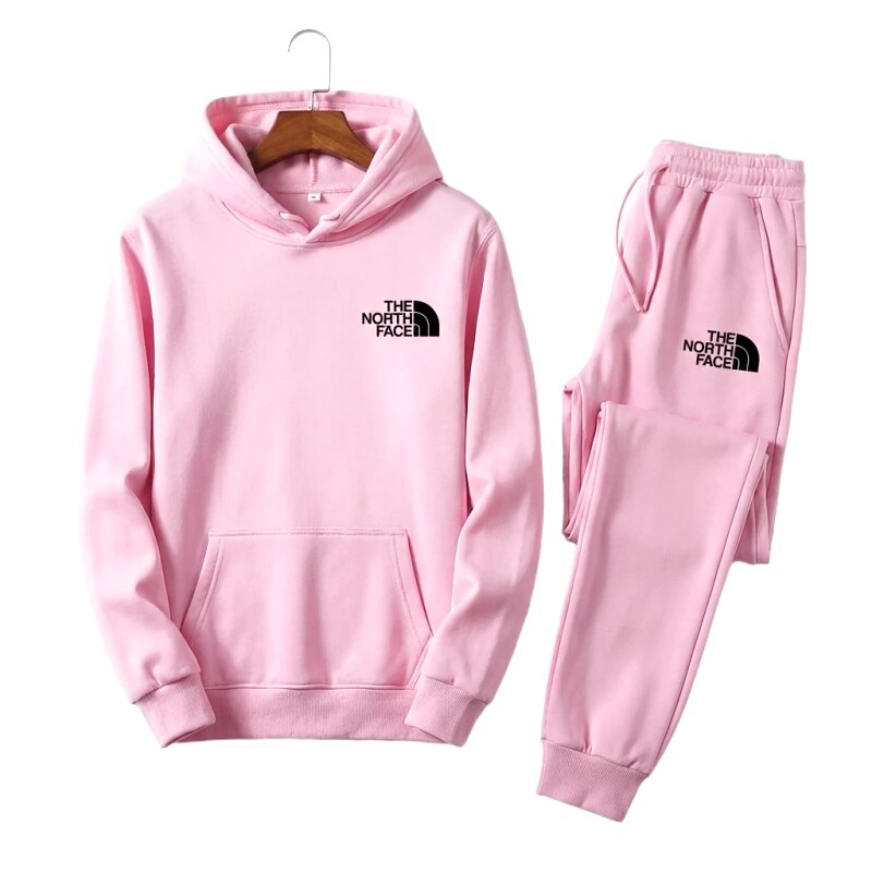 The North Face casual style pink suit