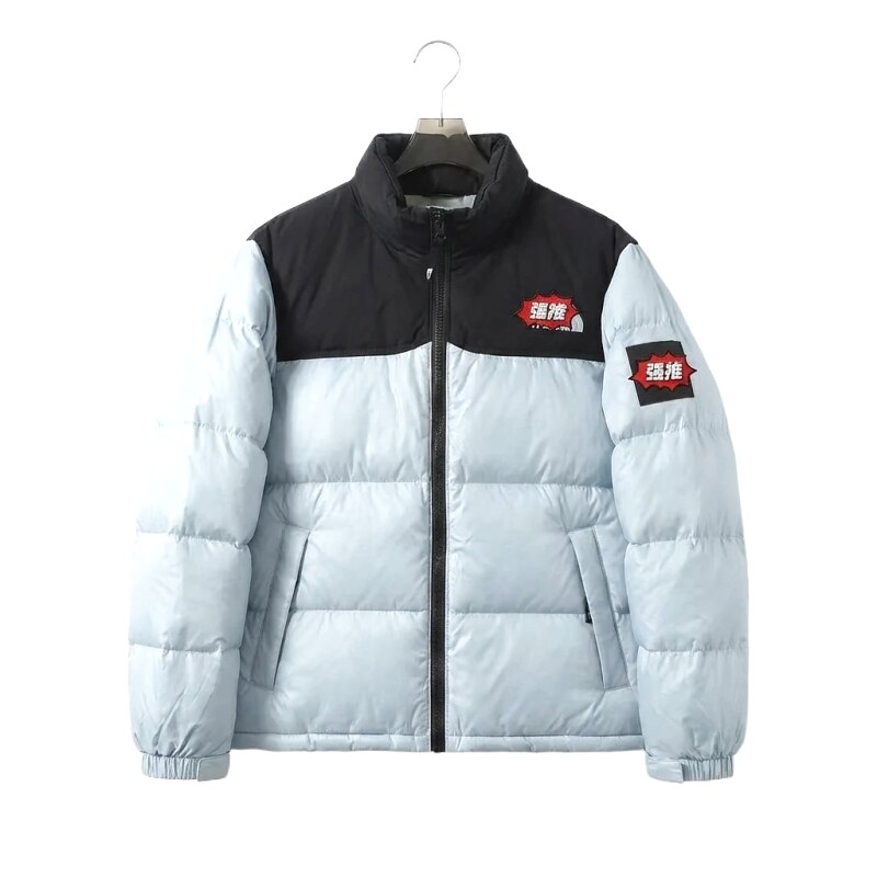 The North Face Color-blocked Down Jacket