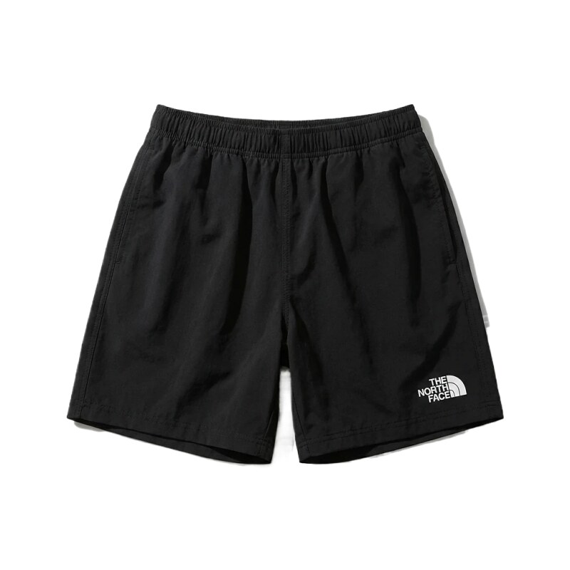 The North Face minimalist style black shorts