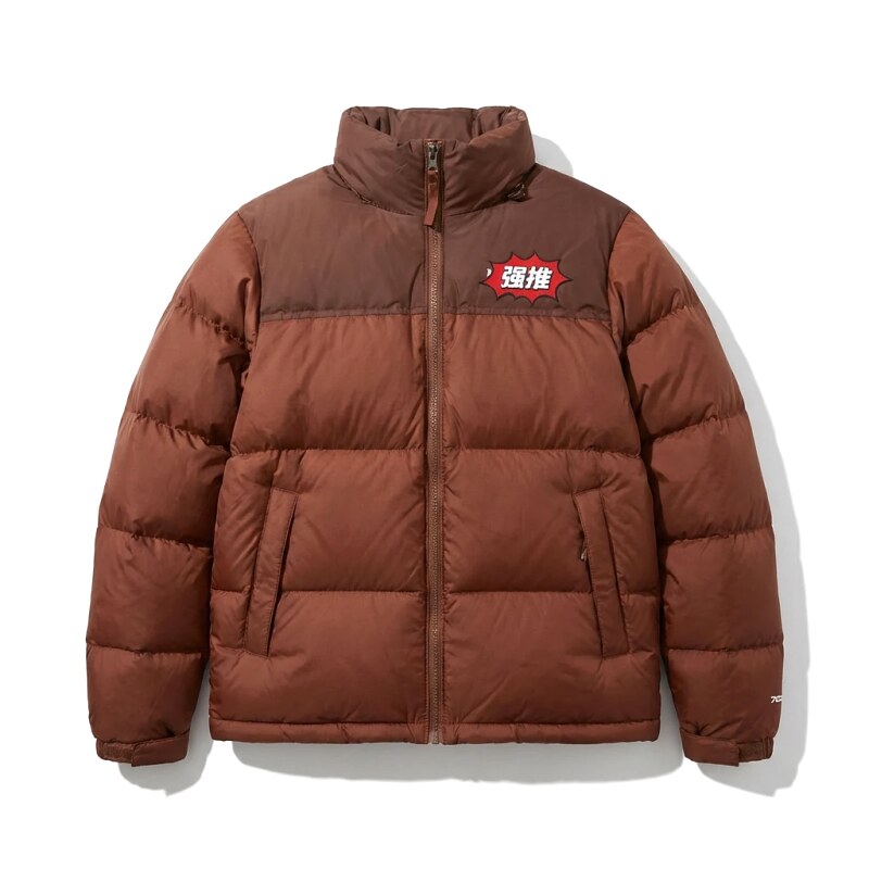 The North Face Mocha Brown Down Jacket