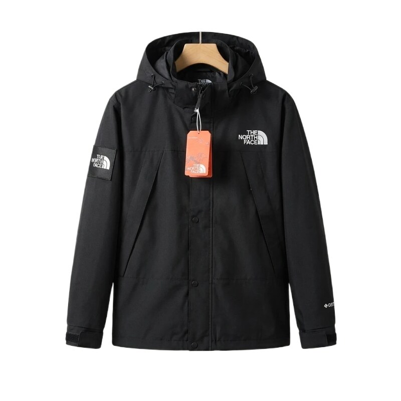The North Face outdoor-style black coat