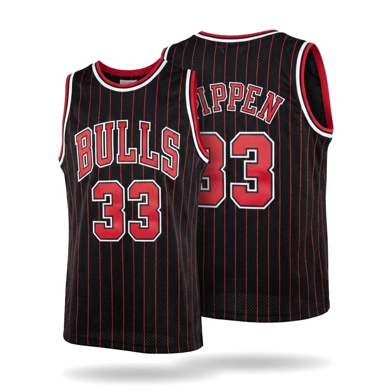 The retro-style jersey of the Michael Jordan.